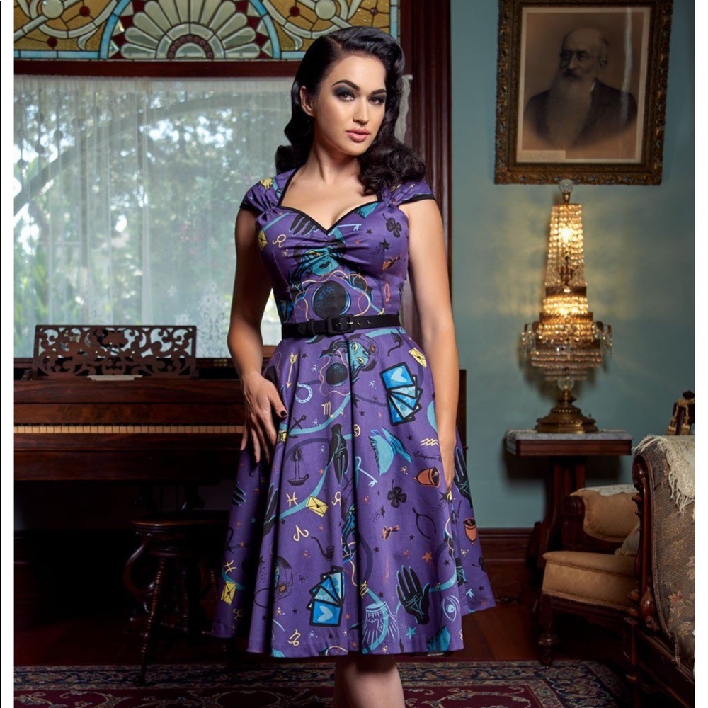 NWT Pinup Couture Fortune Teller Dress